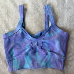 free people movement tie dye sports bra